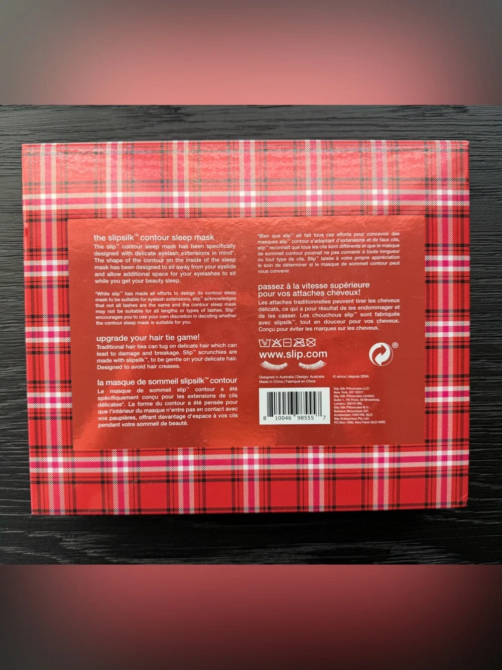 slip Brand Red Plaid Hazel Sleepover Set - BRAND NEW